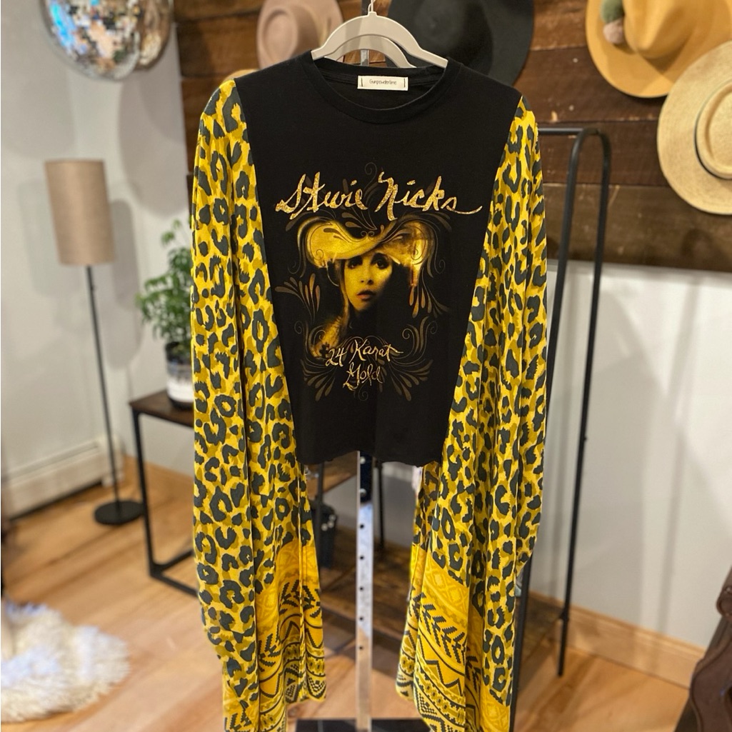 Stevie Nicks Upcycled Bandcho